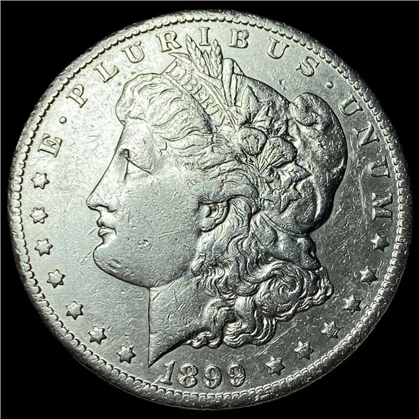 1899-O Micro O Silver Morgan Dollar NEARLY  UNCIRCULATED