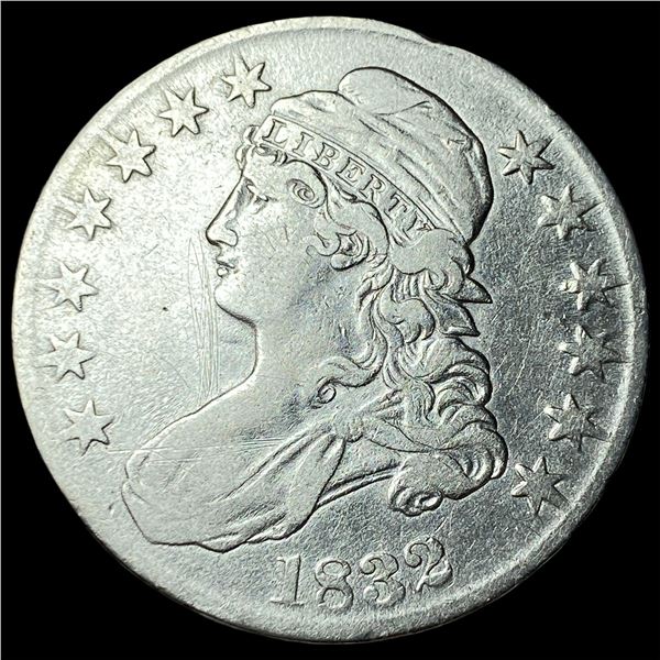 1832 Capped Bust Half Dollar NEARLY  UNCIRCULATED