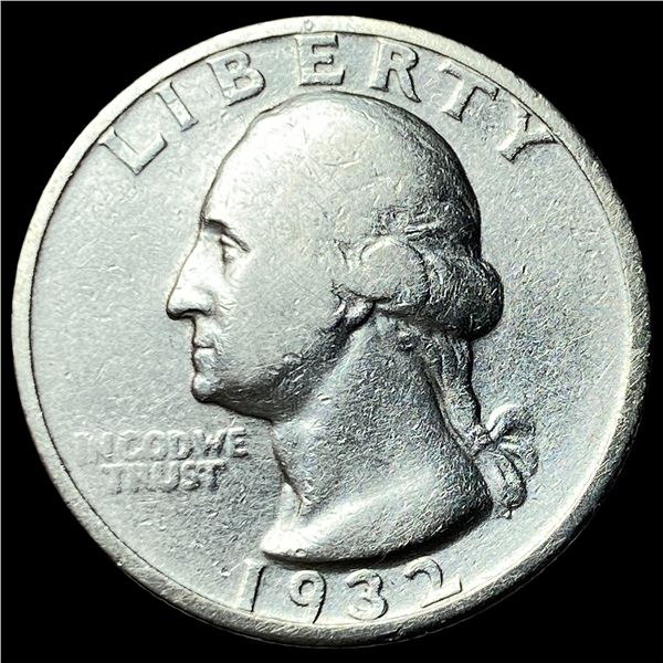 1932-S Silver Washington Quarter ABOUT  UNCIRCULATED