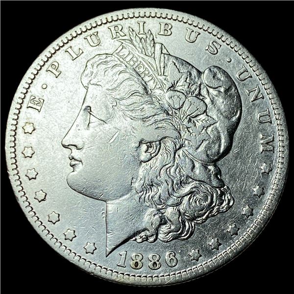1886-S Silver Morgan Dollar LIGHTLY  CIRCULATED
