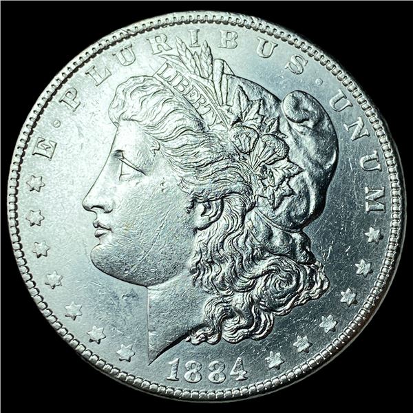 1884 Morgan Silver Dollar CHOICE AU
