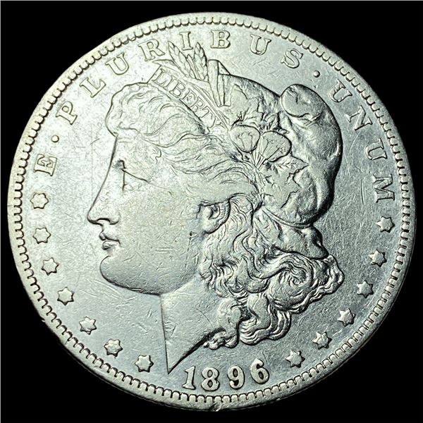 1896-O Silver Morgan Dollar NEARLY  UNCIRCULATED
