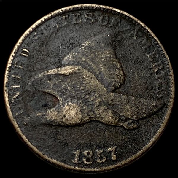 1857 Flying Eagle Cent LIGHTLY CIRCULATED