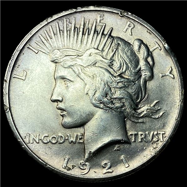 1921 Silver Peace Dollar CLOSELY UNCIRCULATED