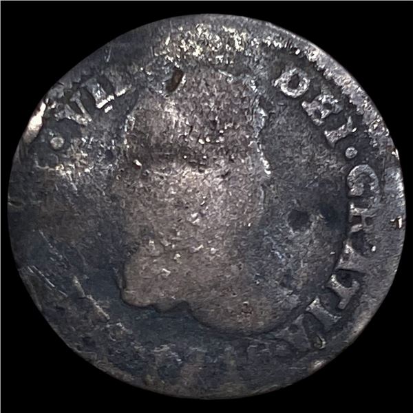 1915 Mexico Silver 1/2 Real