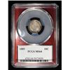 Image 1 : 1889 SEATED LIBERTY DIME PCGS MS-64