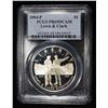 Image 1 : 2004-P LEWIS & CLARK COMMEM DOLLAR PCGS PR-69 DCAM