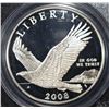 Image 2 : 2008-P BALD EAGLE COMMEM DOLLAR PCGS PR-69 DCAM