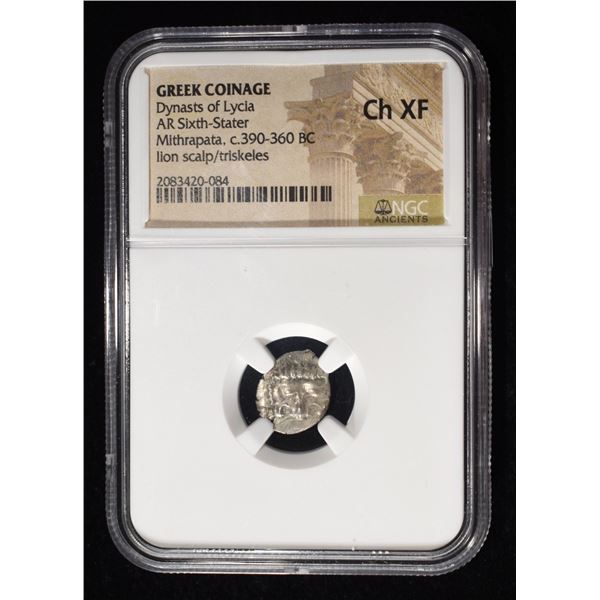 MITHRAPATA, C.390-360 BC NGC CH XF