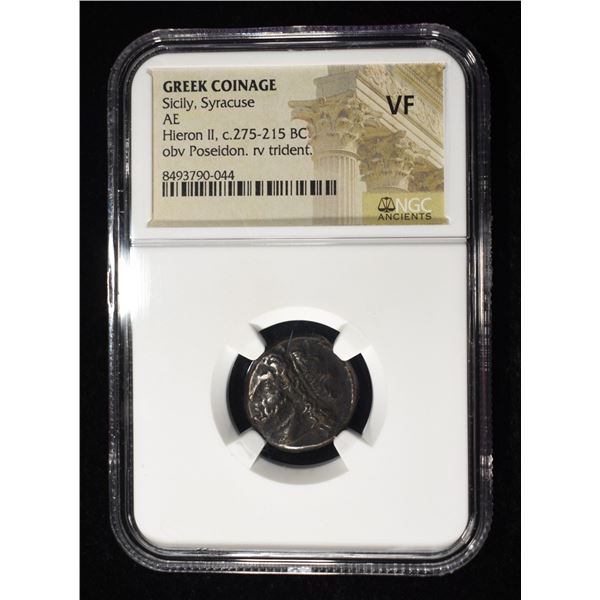 HIERON II, C. 275-215 BC NGC VF