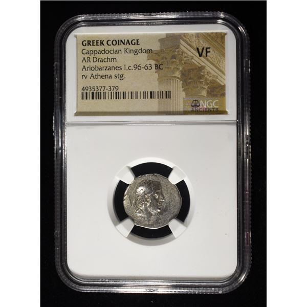 ARIOBARZANES I, c. 96-63 BC NGC VF