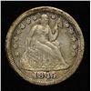 Image 1 : 1845 LIBERTY SEATED DIME XF