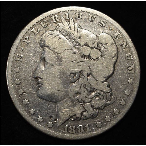 1881 MORGAN DOLLAR