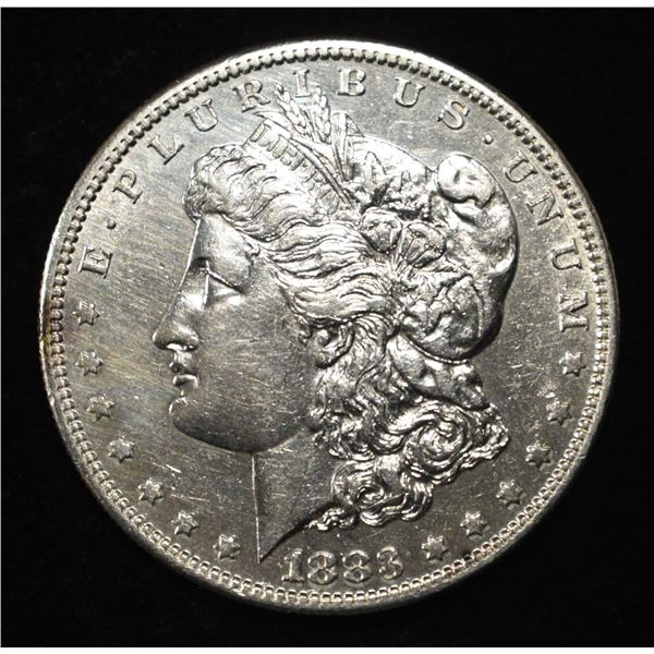 1883-S MORGAN DOLLAR AU/BU