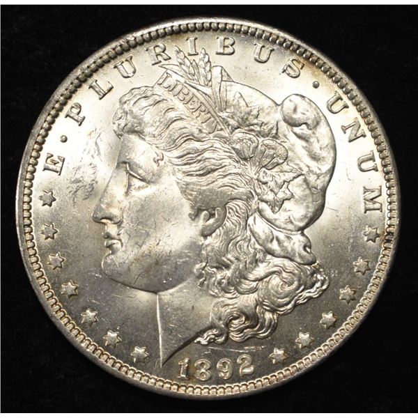 1892-O MORGAN DOLLAR CH BU
