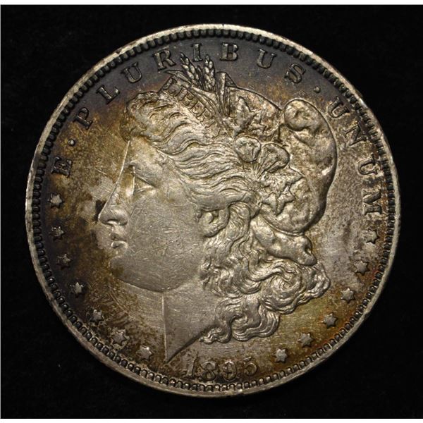1895-O MORGAN DOLLAR CH AU