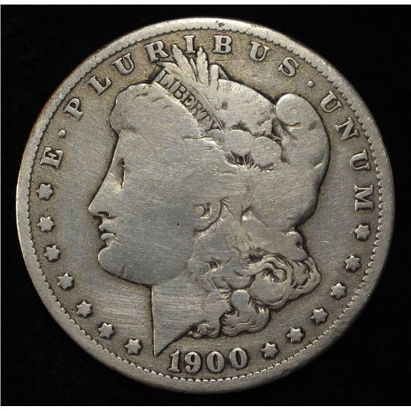 1900-O MORGAN DOLLAR DAMAGED