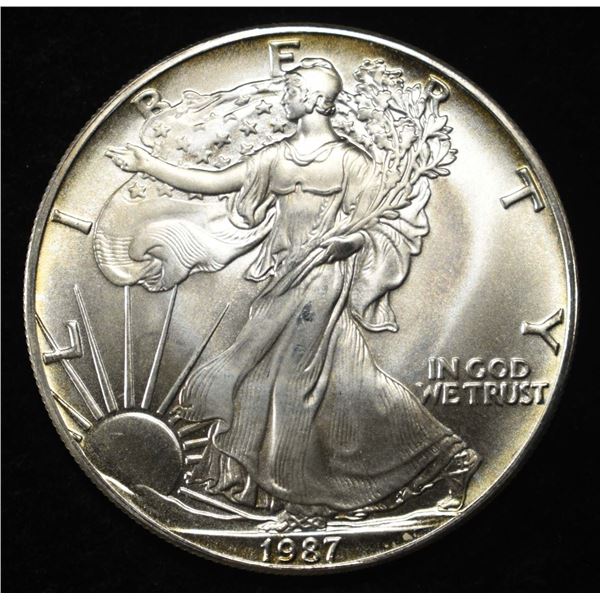 1987 AMERICAN SILVER EAGLE