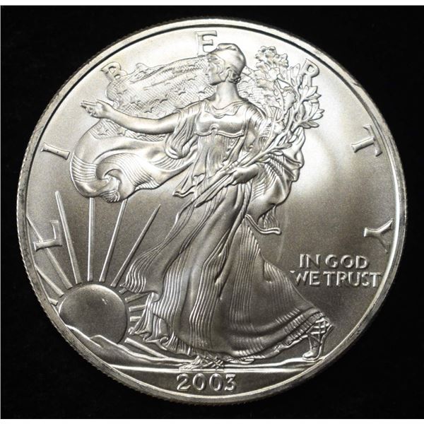 2003 AMERICAN SILVER EAGLE