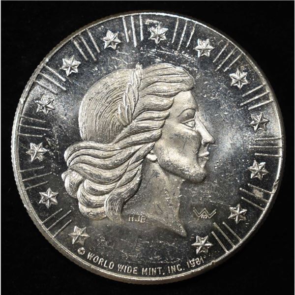 1 OZ .999 SILVER ROUND