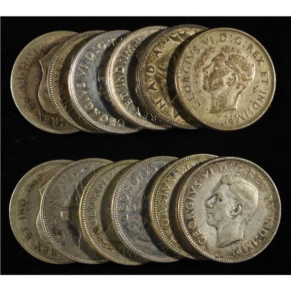 $3 80% SILVER CANADIAN QUARTERS