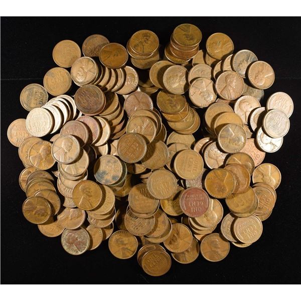 (200) 1930'S WHEAT CENTS