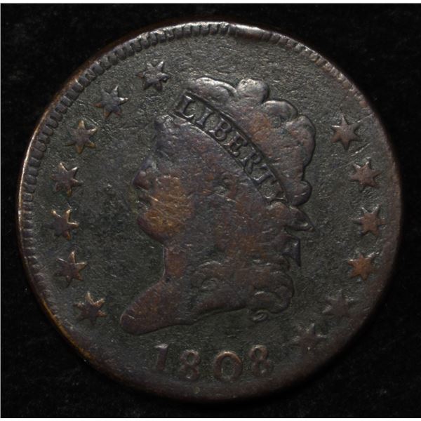 1808 CLASSIC HEAD LARGE CENT FINE