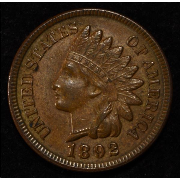 1892 INDIAN CENT