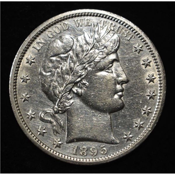 1895-O BARBER HALF DOLLAR BU-UNC