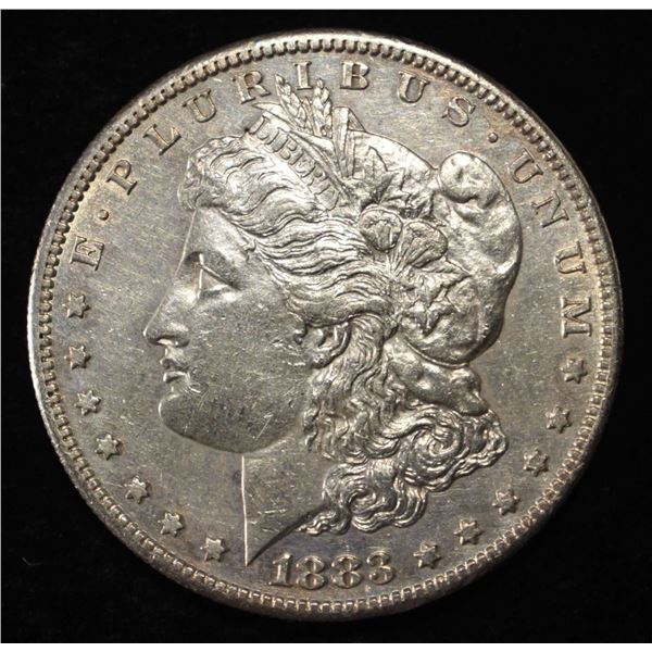 1883-S MORGAN DOLLAR SHARP BU