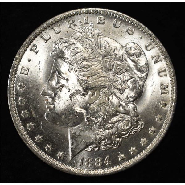 1884-O MORGAN DOLLAR BU