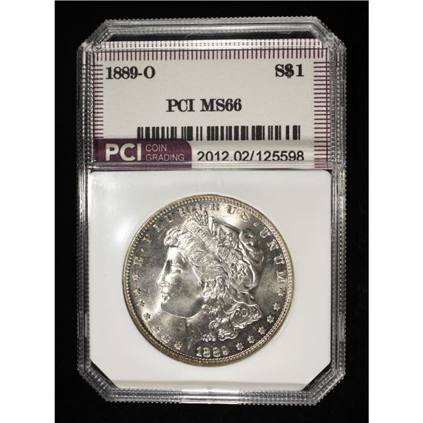 1889-O MORGAN DOLLAR PCI SUPERB GEM BU