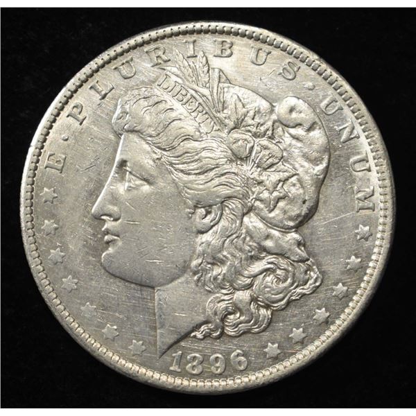 1896-O MORGAN DOLLAR CH AU