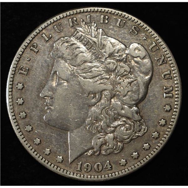 1904-S MORGAN DOLLAR XF