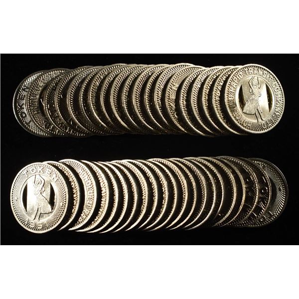 (40) 1951 HONOLULU RAPID TOKENS