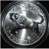 Image 1 : 2016 CANADIAN COUGAR 1 OZ .999 SILVER ROUNDS