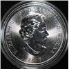 Image 2 : 2016 CANADIAN COUGAR 1 OZ .999 SILVER ROUNDS