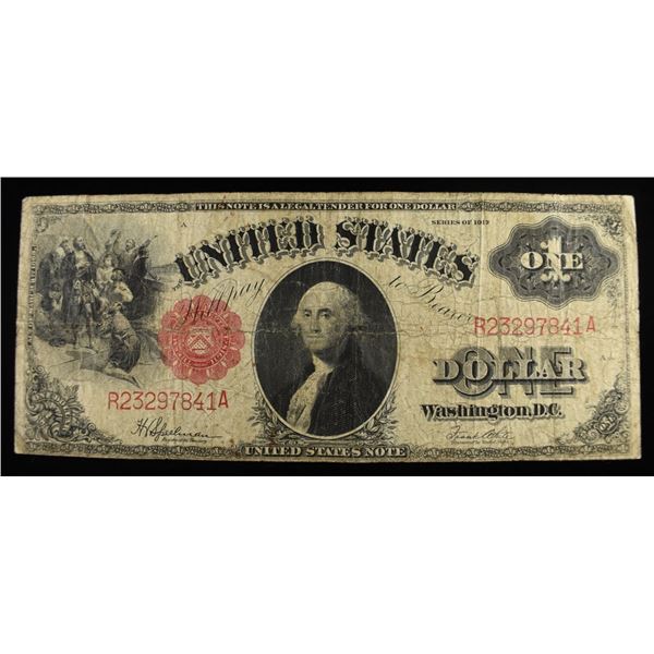 1917 $1 RED SEAL LARGE NOTE