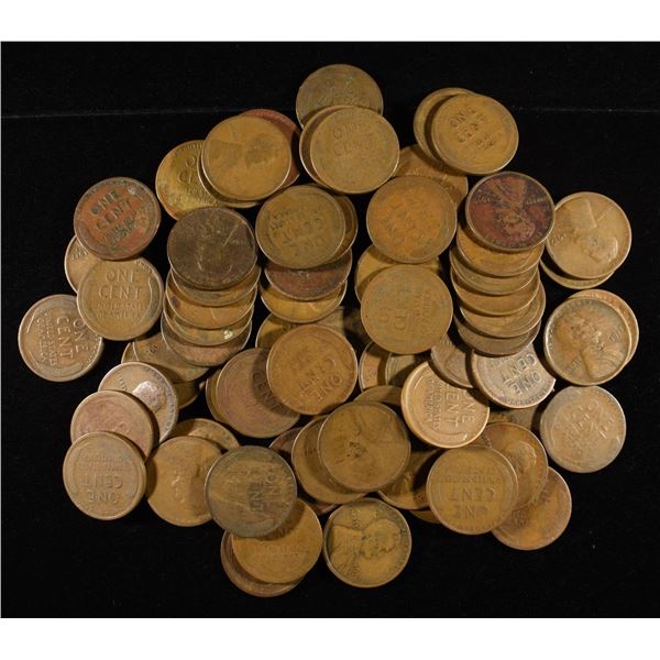 (74)D&S WHEAT CENTS FROM THE TEENS
