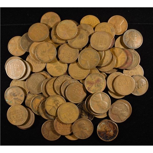 (81)D&S WHEAT CENTS FROM THE 20'S