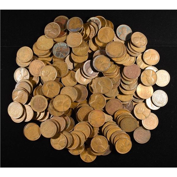 (200) 1930'S WHEAT CENTS