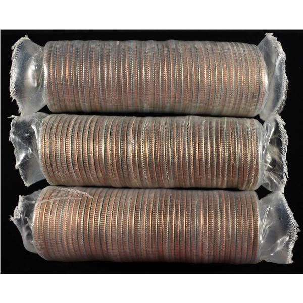 (3) ROLLS WASHINGTON STATE QUARTERS