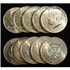 Image 1 : (10) 90% SILVER KENNEDY HALF DOLLARS