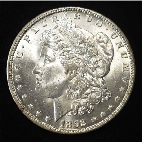 1892-O MORGAN DOLLAR CH BU