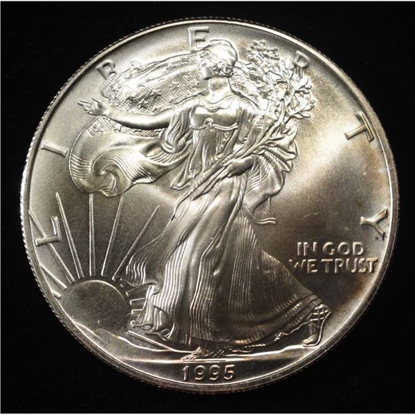 1995 AMERICAN SILVER EAGLE