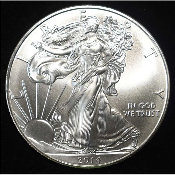2014 AMERICAN SILVER EAGLE