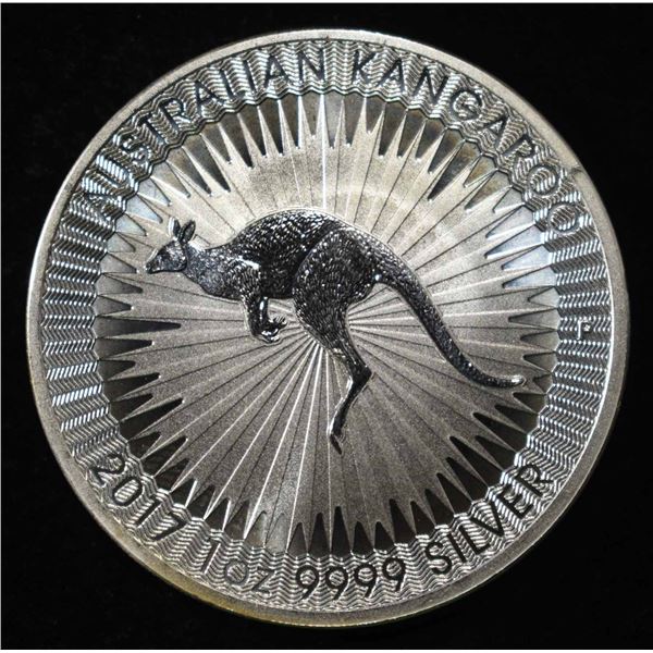 2017 KANGAROO 1 OZ .999 SILVER ROUND