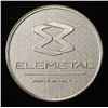 Image 1 : ELEMETAL 1 OZ .999 SILVER ROUND