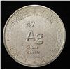 Image 2 : ELEMETAL 1 OZ .999 SILVER ROUND