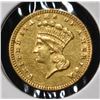 Image 1 : 1885 $1 GOLD TYPE3 BU